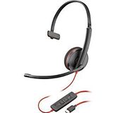 Poly Blackwire 3210 Monaural USB-C Headset - Voor Zakelijk Gebruik