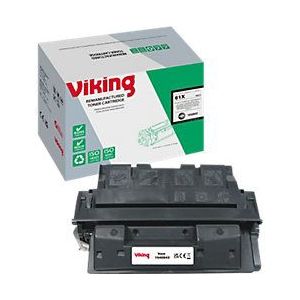 Viking - Tonercartridge - Zwart - Compatibel met HP 61X C8061X - 10.000 pagina's