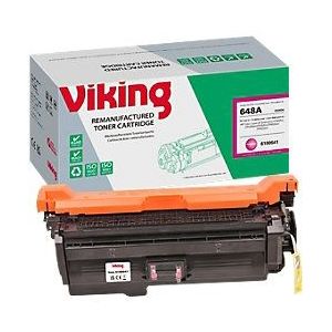 Viking - Tonercartridge - Magenta - Compatibel met HP 648A CE263A - 11.000 pagina's