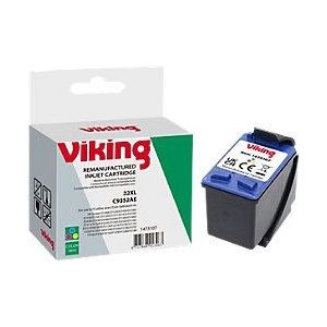 Office Depot - Inktcartridge - Cyaan Magenta Geel - Compatibel met HP 22 C9352CE - 17 ml