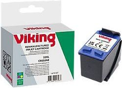 Office Depot - Inktcartridge - Cyaan Magenta Geel - Compatibel met HP 22 C9352CE - 17 ml