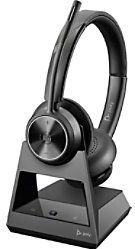 Poly - SAVI 7320 - Kantoorheadset - Zwart - Draadloos DECT