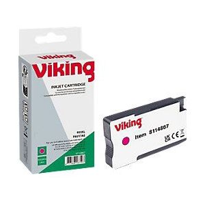 Office Depot - Inktcartridge - Magenta - Compatibel met HP 953XL F6U17AE - 28 ml