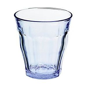 Drinkglas Picardie Marine 220 ml Blauw, transparant Gehard glas 6 Stuks