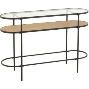 HDANI 31,5 Inch Metalen Consoletafel Met 3 Niveaus Opbergplanken Sofatafel Smalle Consoletafel Moderne Stijl Geschikt Voor Entree Tafel Woonkamer Slaapkamer Wit 1639609135