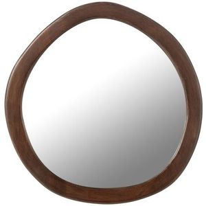 J-LINE SPIEGEL WHISP MANGO HOUT/MDF BRUIN KLEIN