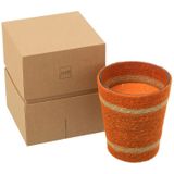 J-LINE GEURKAARS BASKET WAX – ORANJE LARGE 75H