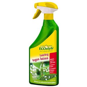 ECOSTYLE LUISVRIJ GEBRUIKSKLAAR 750 ML LUIZEN, TRIPS, WITTE VLIEG