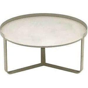 TUINCENTRUM LOPIK METALEN KOFFIETAFEL – ROND TAUPE