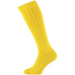 Party soccer socks geel