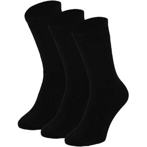 Badstof sokken basis kleuren zwart