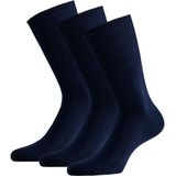 Modal antipress sokken marine blauw