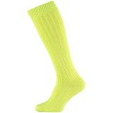 Party soccer socks fluor geel