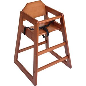Kinderstoel Donkerbruin hout | Bolero