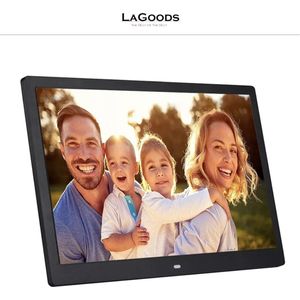 LaGoods Digitale Fotolijst HD - 10 inch - IPS Scherm - Fotokader - Micro SD - USB - Zwart