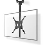Nedis Draai- en Kantelbare TV-Plafondbeugel | 26-42 " | Maximaal schermgewicht: 20 kg | Kantelbaar | Draaibaar | Maximale plafondafstand: 1160 mm | Minimale muurafstand: 200 mm | 1 Draaipunt(en) | Staal