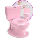 Casteleyn - Toilettrainer - WC potje - Plaspotje - Kinder toilet - Met geluid - tot 21KG - Roze