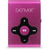 Denver MPS-409 - MP3 speler - met sportclip - 4GB - Roze