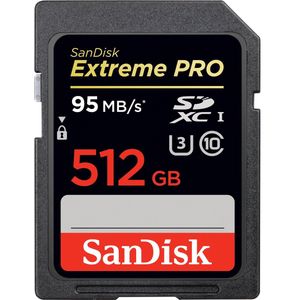 SanDisk Extreme Pro SDXC 512GB - 95MB/s - UHS-1