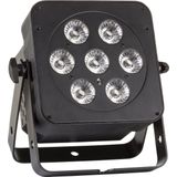 JB Systems LED PLANO LED Spot 7FC - Compacte LED Discolamp met 7x10W RGBW LED Projector