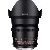 Samyang 16mm T2.2 Vdslr Ed As Umc Cs II - Prime lens - geschikt voor Canon Systeemcamera