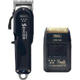 Wahl Senior Cordless Lithium Tondeuse + Wahl Finale 5-Star Shaver Duo Pack