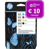HP 950 & 951 - Inktcartridge kleur & zwart + Instant Ink tegoed