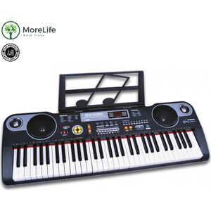 MoreLife elektronische piano voor kinderen - Kids Keyboard Piano - Elektronische Toetsenbord Piano - Piano met ingebouwde speaker - Elecktrische Keyboard voor Kinderen - Kinderpiano