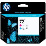 HP 72 - Inktcartridge / Magenta / Cyaan