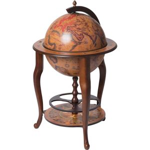 Brulo - Wereldbol - Globe - Globebar - barglobe Montecorvino 45 cm
