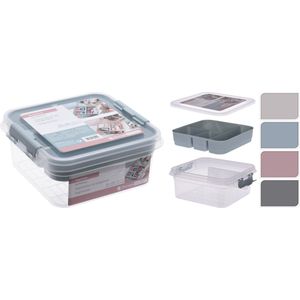 Organizer - Organiser - Sorteerbox - Opbergbox - 26x24x11cm - Diverse kleuren