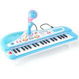 Magnificos - kinderpiano- kinderkeyboard – speelgoedpiano – speelgoed keyboard - blauw