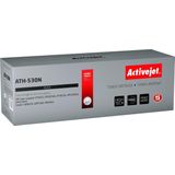 ActiveJet AT-530N Toner voor HP-printer; HP 304A CC530A, Canon CRG-718B Vervanging; Opperste; 3800 pagina's; zwart.