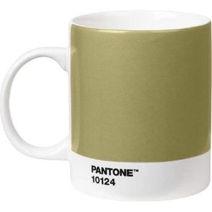Pantone Mok 375 Ml Porselein Goud