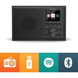 Oakcastle - Dab+, Internet Radio WiFi, Spotify Connect, Bluetooth, Alarma Dual, Line in