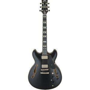 Ibanez John Scofield JSM20-BKL Black Low Gloss - Semi-akoestische gitaar
