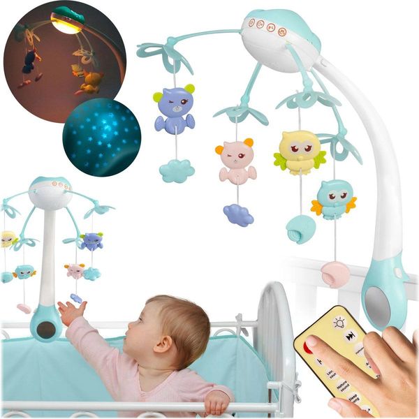 Muziekmobiel baby baby met afstandsbediening - speelgoed online kopen |  BESLIST.nl | De laagste prijs!