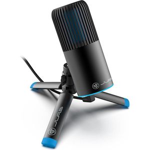 JLab Talk GO USB Microfoon voor PC - Condensator Microfoon met Statief - 96 kHZ/24 bit