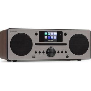auna Harvard miniset - stereo installatie - internet-/DAB+ & FM - radio - CD speler - bluetooth
