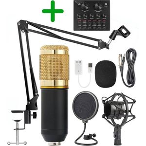 Vonyx podcast studiomicrofoon set met usb mixer - Muziekinstrumenten kopen  | BESLIST.nl | Ruimste keuze
