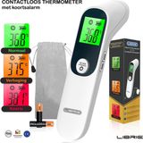 Librie IRT-67F05 Voorhoofd thermometer - Slimme koortsthermometer voor alle leeftijden Incl. batterijen + NL/FR/EN Handleiding - 30 dagen Geld terug garantie!