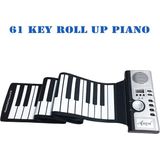 61 toetsen - oprolbare MIDI flexibele elektronische piano - siliconen - draagbaar opvouwbaar - Soft Finger Keyboard Muziekinstrumenten