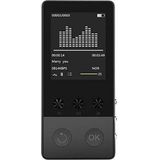 DrPhone MX4 - Digitale Audio Speler - 8GB - HiFi - MP3-Speler - Voice Recorder - FM Radio - Bluetooth - Video Speler- 3.5 mm – eBook - Zwart