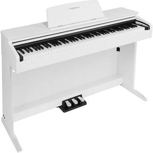 Digitale piano 88 toetsen - Huispiano - Digitale piano met pedalen - piano beginner - digitale piano gewogen toetsen - Medeli Piano - digitale piano wit