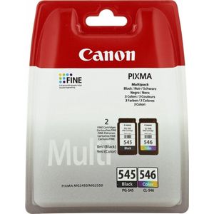 Canon PG-545XL/CL-546XL - Inktcartridge / Zwart / Kleur / Hoge Capaciteit / 50 Vellen Fotopapier