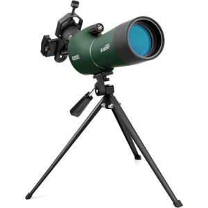 Svbony SV28 - Spotting Scope 20-60x60 - Compact - BAK4 Prism - Monoculaire telescoop voor beginners - Breed gezichtsveld - Statieftelefoon -Adapter Spotting Scope - voor vogelspotten