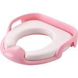 Baby toilet trainer - toilet bril verkleiner - kinder toiletbril met kussen Roze