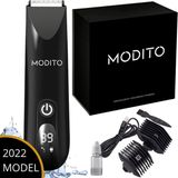 Modito® Trimmer - Bodygroomer Mannen - LED Display - 100% Waterdicht - Elektrisch scheerapparaat - Voor Schaamstreek - Oplaadbaar - Manscaping Body Groomer