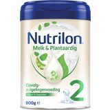 Nutrilon Melk & Plantaardig 2 - Opvolgzuigelingenvoeding 6-12 Maanden - 800 gram