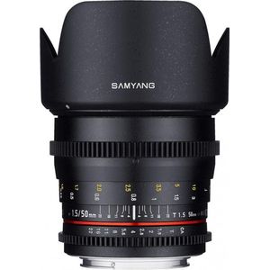 Samyang 50mm T1.5 Vdslr As Umc - Prime lens - geschikt voor Canon Spiegelreflex